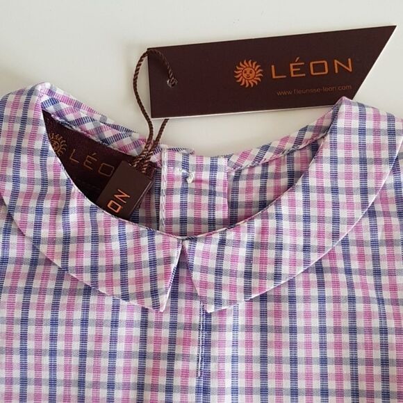Gingham collar shirt - Picture 2 of 4